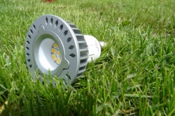 5W LED bodovka  E14- stmívatelná, teplá bílá, hliníkové tělo
