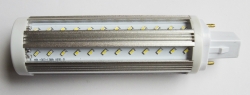 9W LED žárovka E27- typ corn, hliníkový chladič-3000K