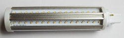 12W LED žárovka E27- typ corn, hliníkový chladič 4000K-denní bílá  