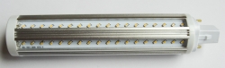 13W LED žárovka E27- typ corn, hliníkový chladič, 4000K- denní bílá  